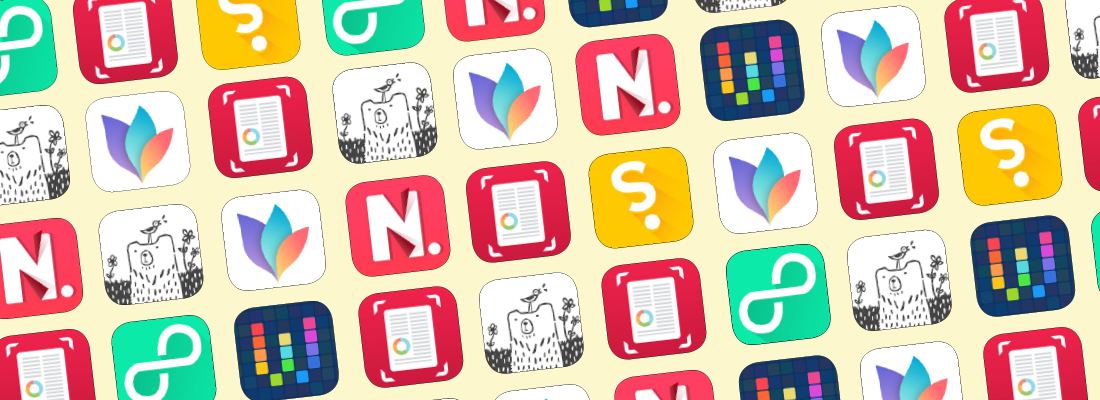 A selection of productivity app icons